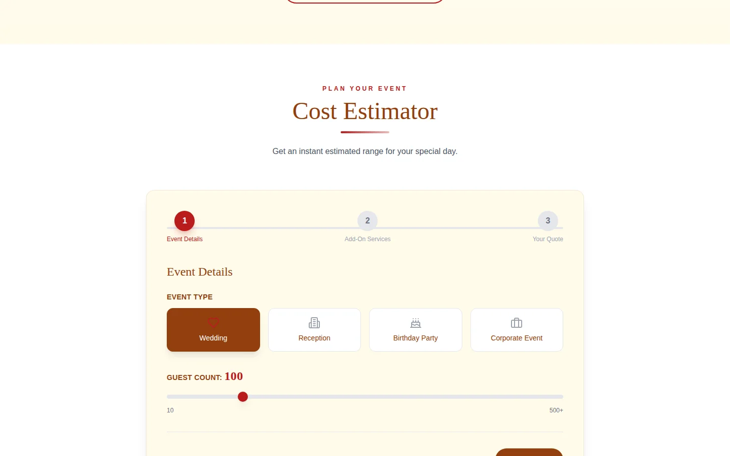Events and Catering screenshot 4