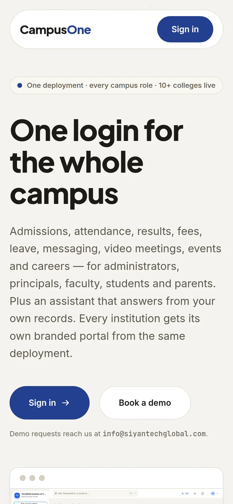 CampusOne screenshot 4
